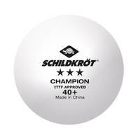 М'ячі для настільного тенісу DONIC Champion ITTF Poly 40+ 3-Star, 3 штуки, білий (608540)