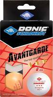 М'ячі для настільного тенісу DONIC 3-Star Avantgarde ball Poly 40+, 3 білих/3 помаранчевих (608533)
