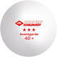 М'ячі для настільного тенісу DONIC 3-Star Avantgarde ball Poly 40+, 3 білих/3 помаранчевих (608533)