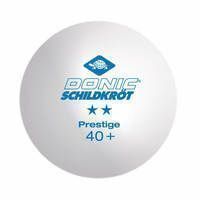 М'ячі для настільного тенісу DONIC 2-Star Prestige ball Poly 40+, 6 штук, білий (658021)