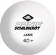 М'ячі для настільного тенісу Donic Jade 40+, 144 штуки, білий (608501)