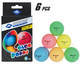 М'ячі для настільного тенісу Donic Colour Popps Poly 40+, 6 штук, різнокольорові (649015)