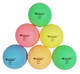 М'ячі для настільного тенісу Donic Colour Popps Poly 40+, 6 штук, різнокольорові (649015)